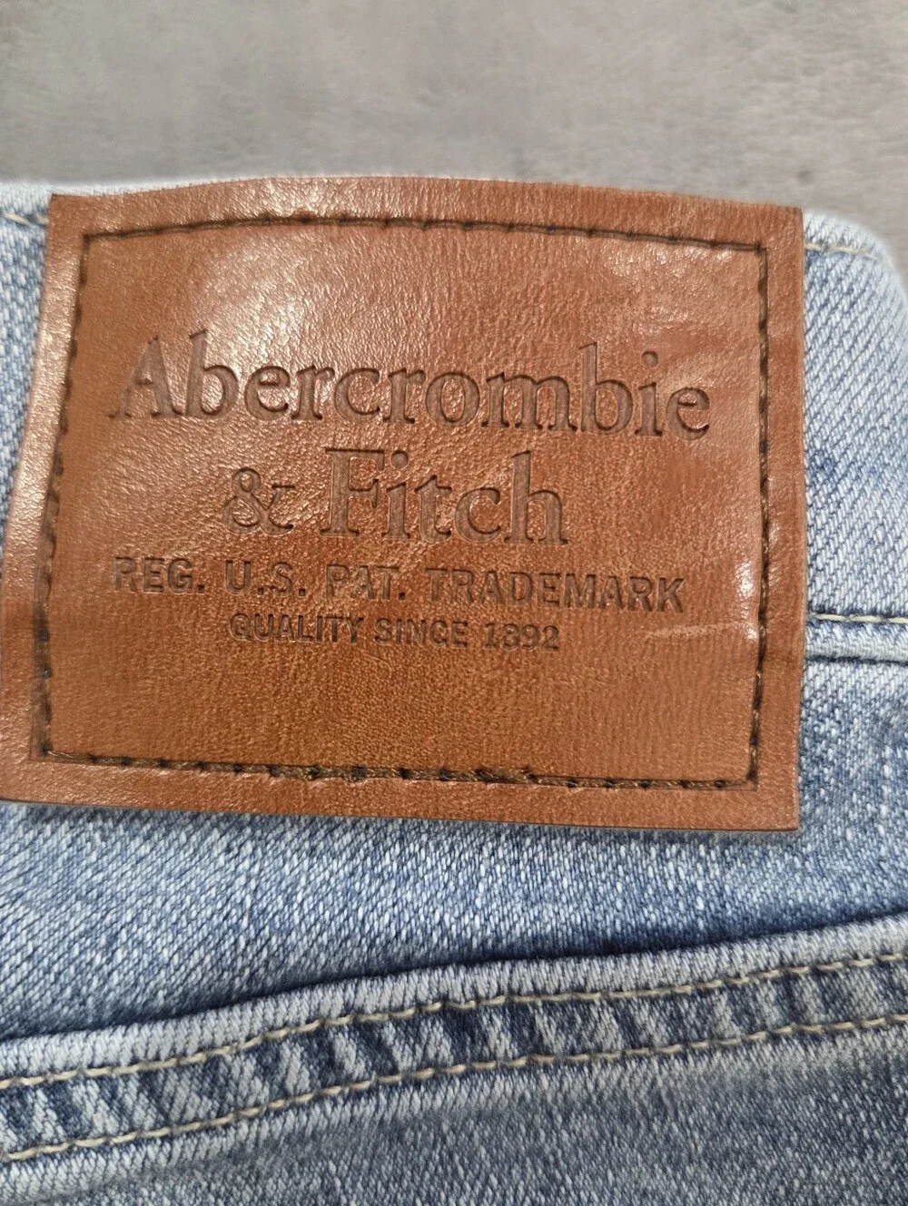 Abercrombie & Fitch Light Blue Jeans